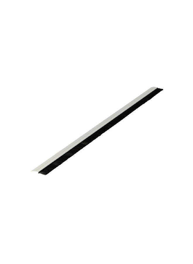 Mazaya Aluminium Insulation and Stylish Entrance Door Bottom Black and White 120 cm WST-B2-120WHT 