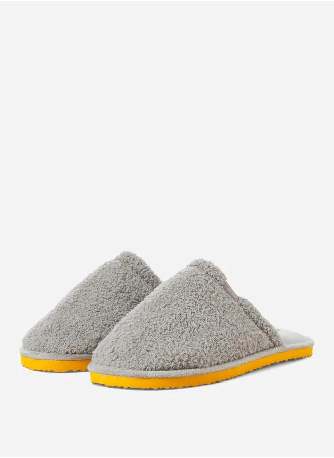 JACK & JONES Jack & Jones Solid Fluffy Bedroom Slippers
