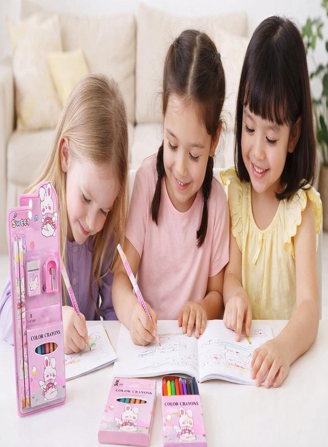 Returngifts- Pack of 12 Stationery sets for birthday return gifts for girls. Best Return gifts in bulk for kids party (Design 3) - Image 5