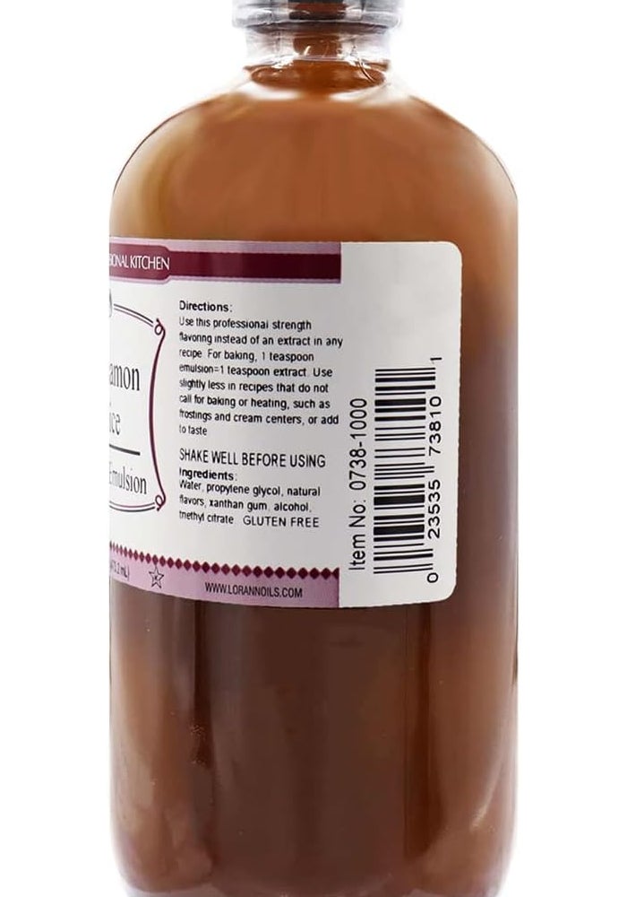 LorAnn Oils Cinnamon Spice Bakery Emulsion - 16 Fl Oz - Image 3