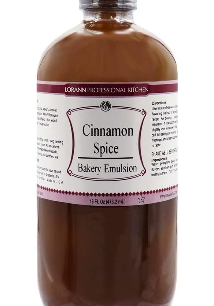 LorAnn Oils Cinnamon Spice Bakery Emulsion - 16 Fl Oz - Image 1