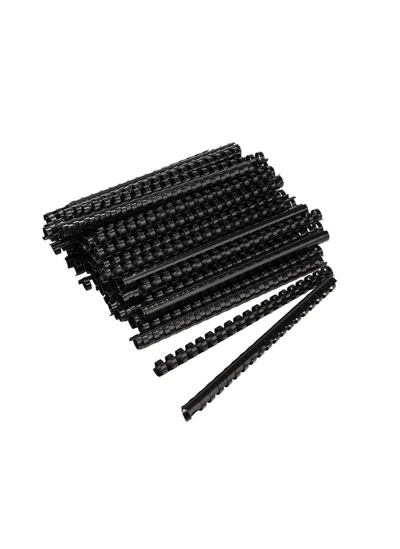 PARTNER 50-Piece Binding Combs 38mm Black  - Image 2