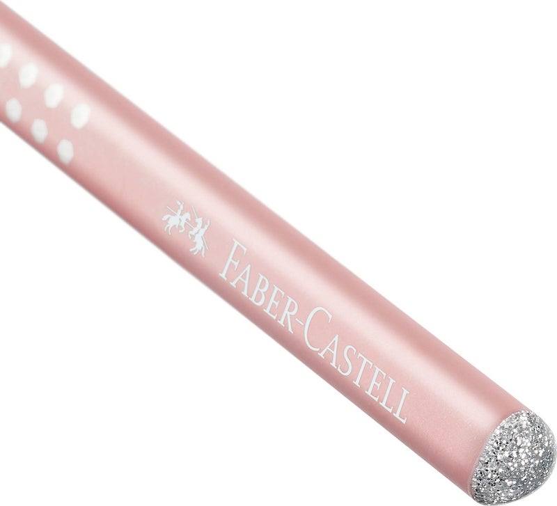Faber Castell Sparkle Bright Colors Stone Pencil 5-Rose