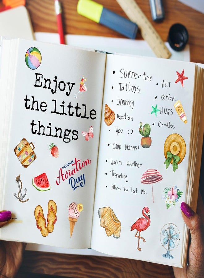 Perkoop 30 Sheets 1500+ Pieces Monthly Planner Stickers Vintage Seasonal Decals Pack Holiday Calendar Stickers Planner Accessories Daily Journal Decals for Journaling Scrapbook Budget, 15 Styles - Image 3