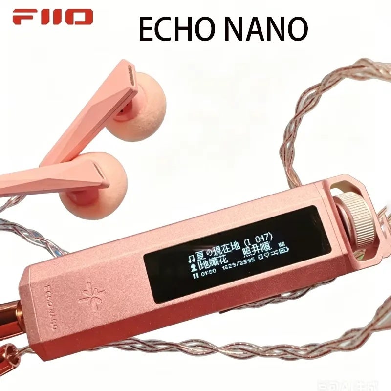 FiiO SnowSky Echo Nano Portable Hi-Res Lossless HiFi DAP Music Player Mini MP3 Player High Resolution Audio for Audiophiles, black - Image 2