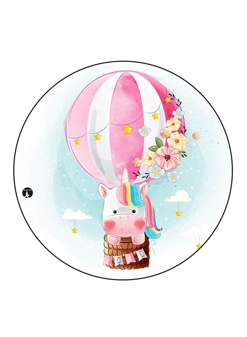 RKN An Unicorn Printed Fridge Magnet Round  Multicolour - Image 2