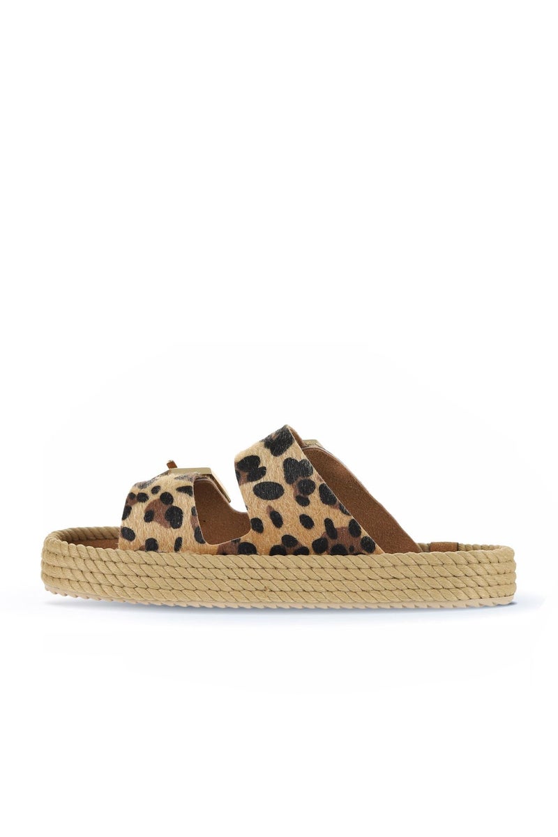 Bueno Bohonomad Sydney Robe Women's Leather Espadrille Slipper - Image 3