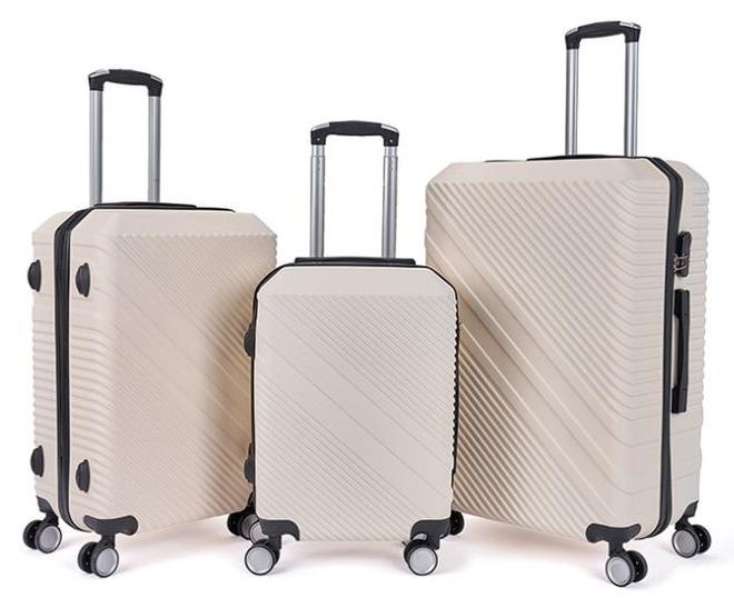 LIMRA A travel bag set consisting of 3 luggage bags beige/black - Image 1