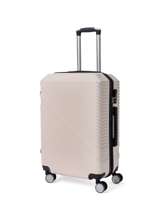 ليمرا طقم شنط سفر مكون من 3 حقائب أمتعة لون بيج / أسود - Image 2