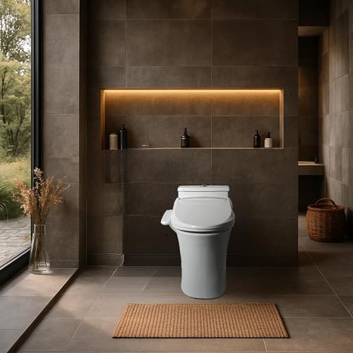 SmartBidet® SB-2000WE Electric Smart Bidet™ Toilet Seat with Heated Seat, Warm Air Dryer, Temperature Control Wash, and Control Panel, Elongated Seat - Image 3