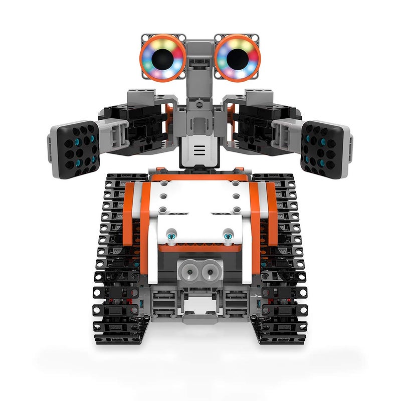 UBTECH JIMU Robot Astrobot Series Cosmos KitAppEnabled Building and Coding STEM Learning Kit 387 Parts and Connectors Orange - Image 2