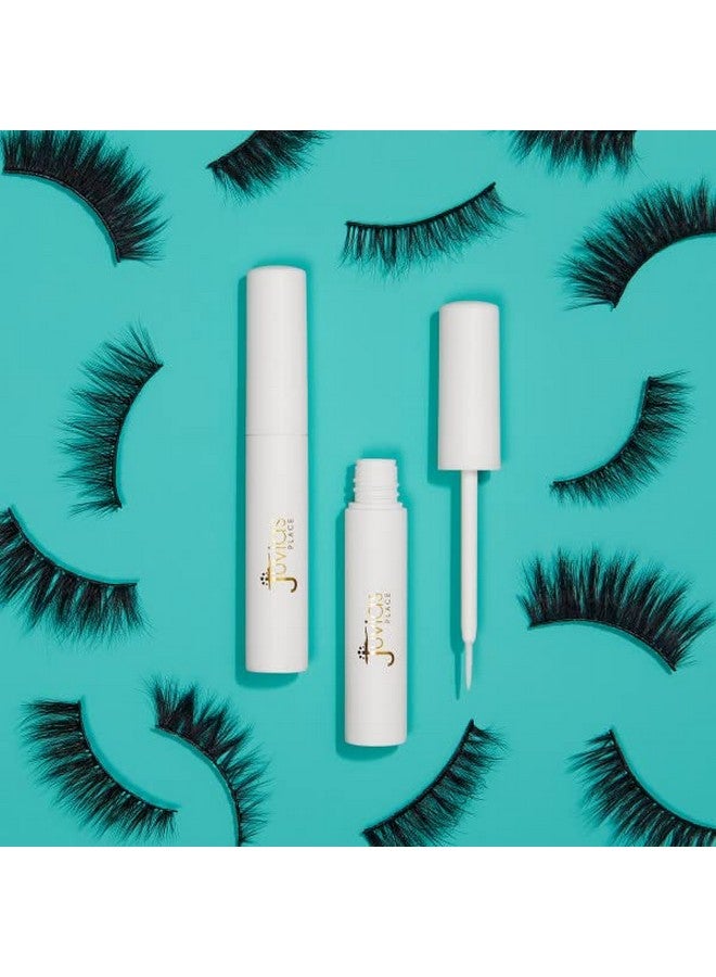 Juvia's Place Nubian Eyelash Gluewaterproof Lash Glue For Eyelash Extensions Latex Free Eyelash Extension Glue For Professional Makeup Clear Glue For Lashes Glue For Eyelash Extension Kit - Image 3