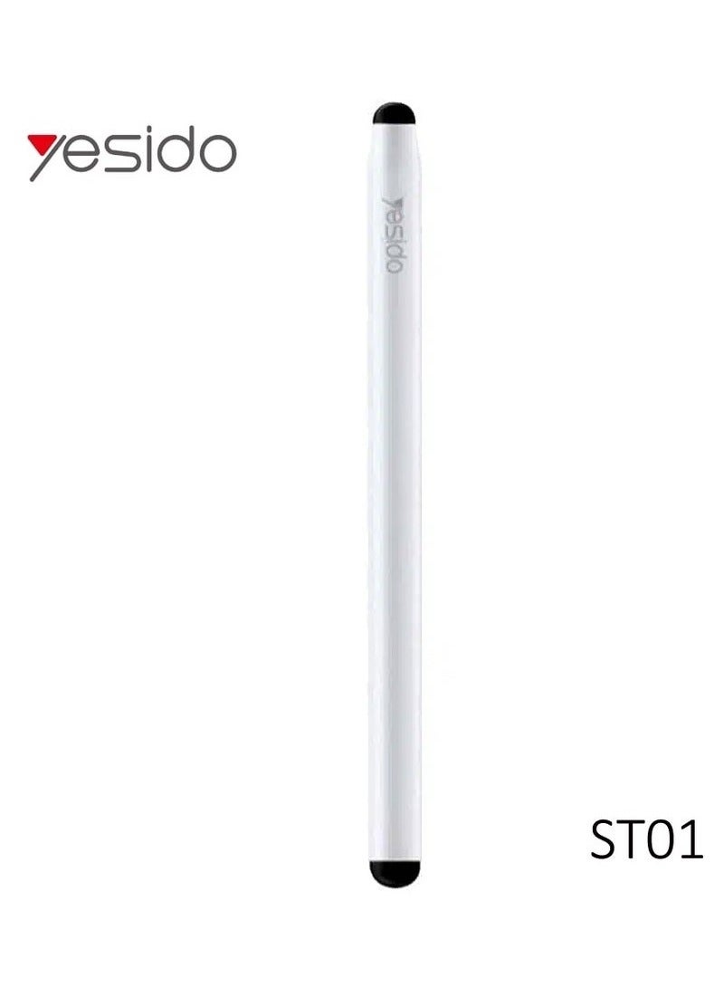 Yesido ST01 Capacitive Active Tablet Stylus Pen – Smart Pressure Sensitive Touch Screen Stylus for Smartphones, Tablets, iPads & Android Devices – Precision Tip for Drawing, Writing, and Editing – Universal Compatibility – Ideal for Artists and Professionals  - Image 2