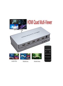 Generic Quad 4x1 HDMI Video Projector with Microware Seamless Switch, Plus 1080p HD 3D Support, Electronic Multiplexing 4x1 PIP  - Image 3