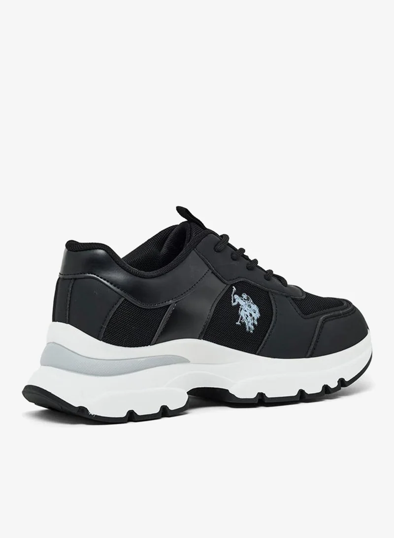 U.S. Polo Assn. BLACK Women Low Top Comfort Sneakers for Women | Best Price UAE