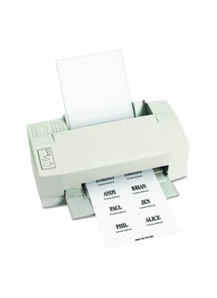 C-Line Replacement Inkjet Laser Printer White Badge Inserts 31 2" X 21 4" 8 Sheet 7 Sheets 56 Inserts Per Pack (92423)  - Image 3