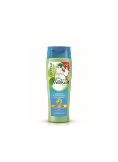 Dabur Vatika Naturals Volume & Thickness Shampoo | Natural Extracts of Coconut & Castor | For Normal Thin & Limp Hair 360ml 