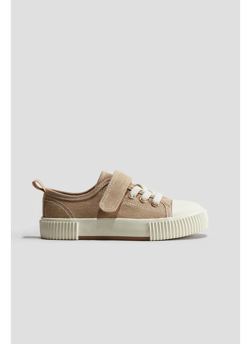 H&M Cotton Canvas Trainers