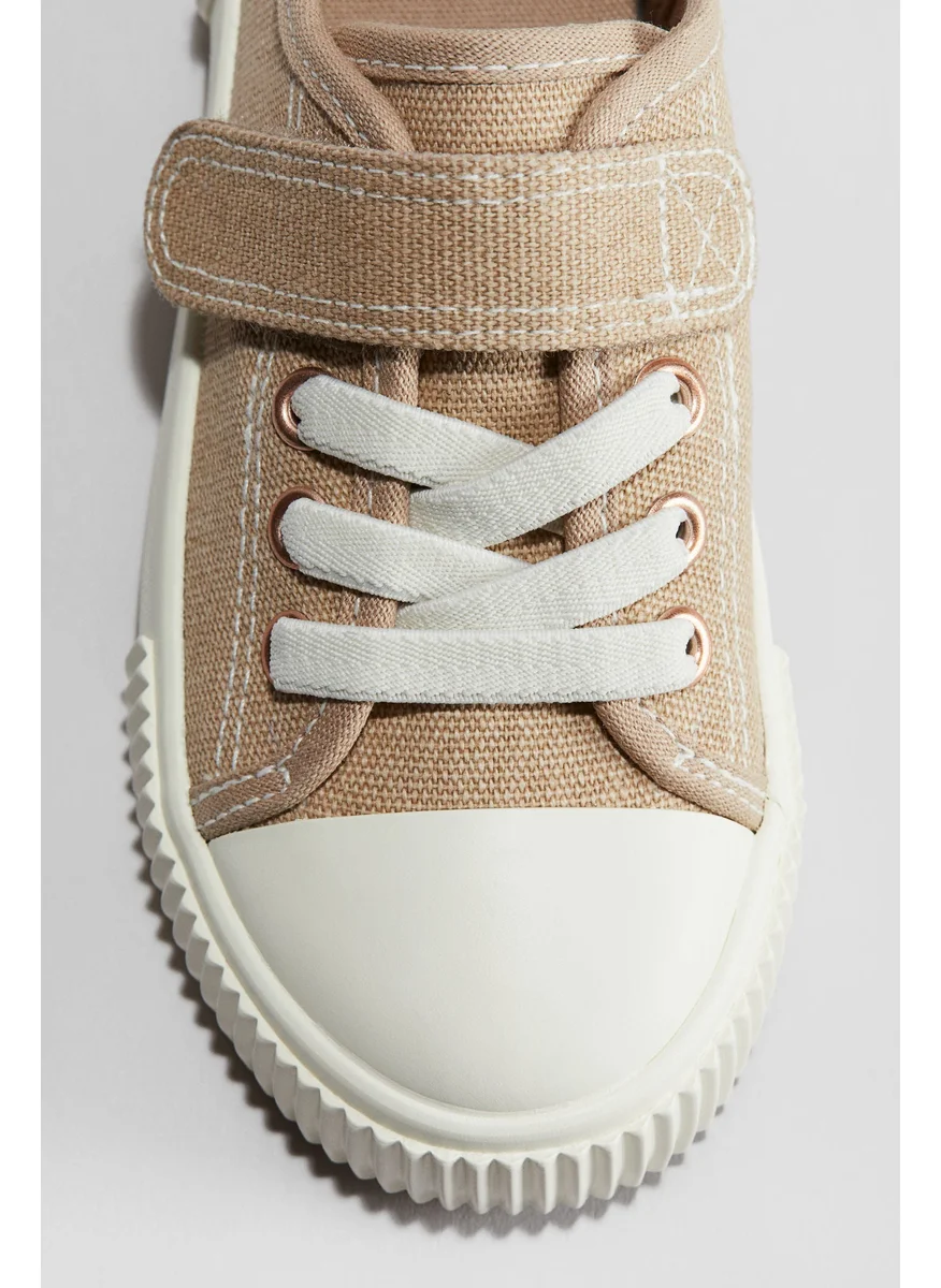 H&M Cotton Canvas Trainers