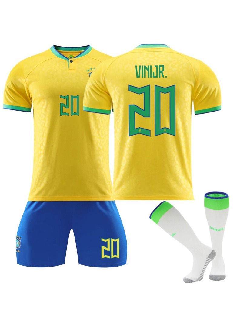 Soccer Jersey Sportswear for Men Kid Boy 2022 Team Sports Football T-Shirt Suit Short Sleeve Outdoor Sports Shorts - Image 2