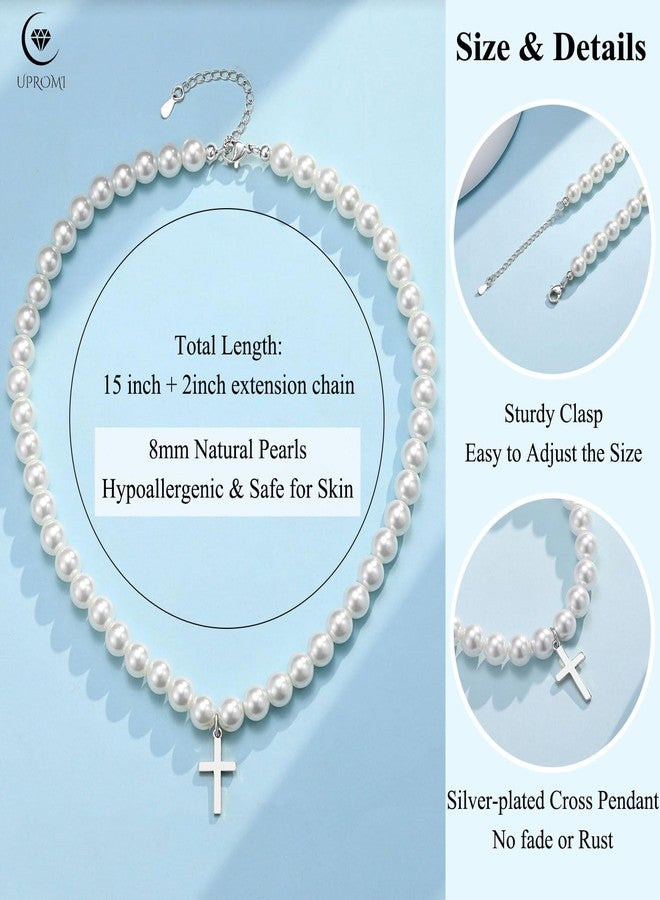 UPROMI 1st First Communion Gifts for Girls First Holy Communion Decorations Favors Catholic Jewelry - Image 3