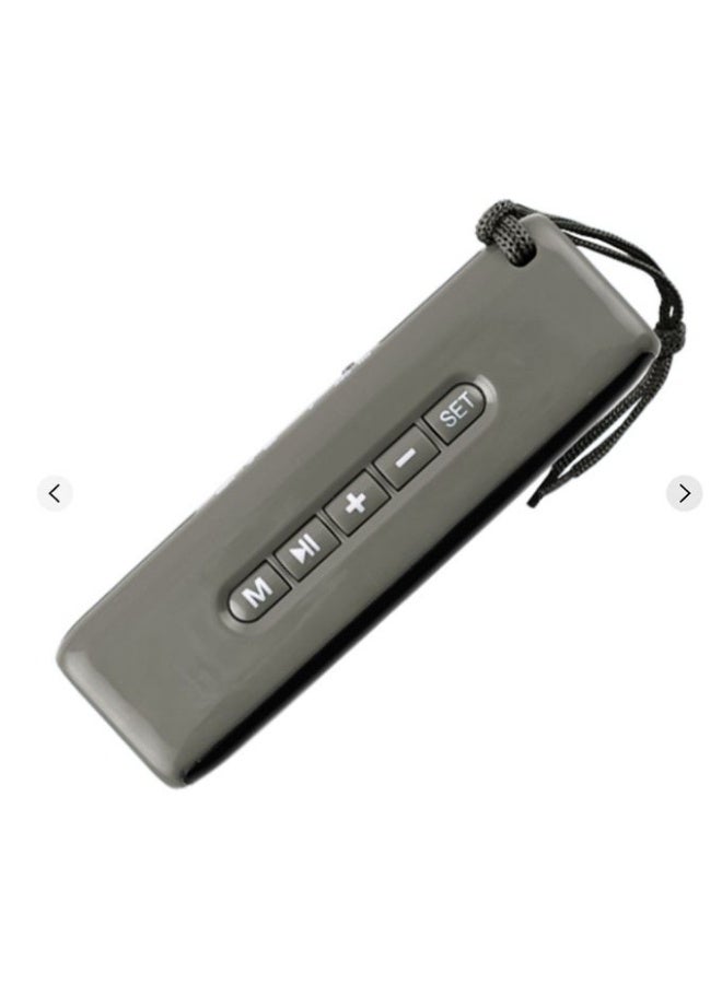 10W (5W*2) Portable Bluetooth Speaker with 3D Surround Sound - Built-in HD Microphone for Hands-Free Calls - Digital Display with Clock, Alarm and Temperature Sensor - 1200mAh Rechargeable Battery - Wireless Speaker - Bluetooth Speaker with Digital Display for Office and Decoration - Portable Digital Speaker - Portable Subwoofer wireless - Image 2