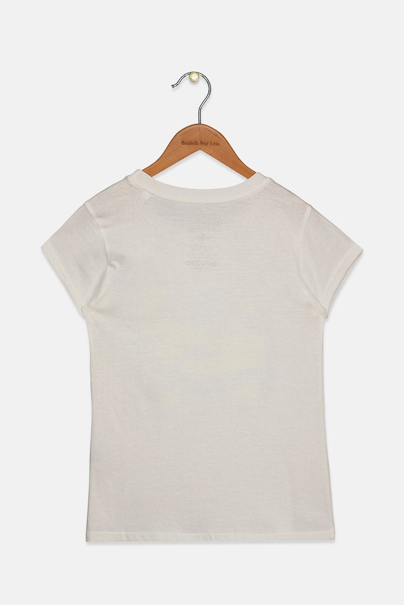DIFUZED Kids Boy Crew Neck Short Sleeve Graphic Tee, White Combo - Image 2