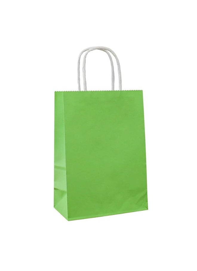 Madhoor Medium Gift Paper Bags Pack of 4 Light Green 21x11x27 cm  - Image 1