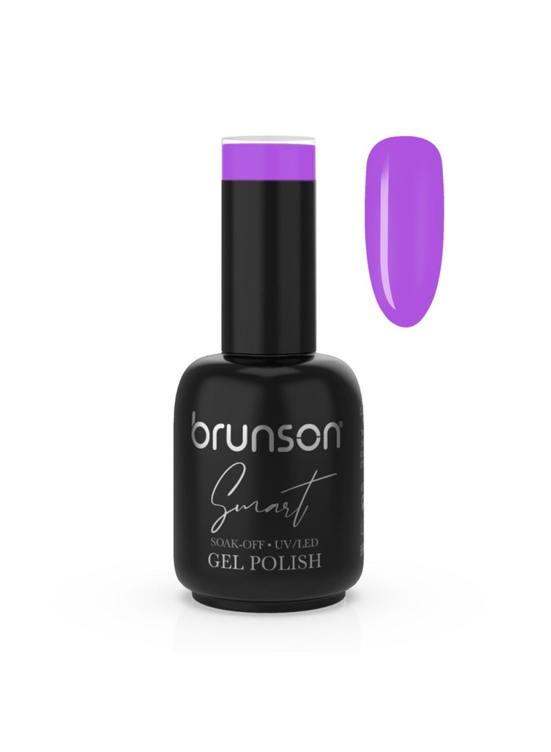 brunson Smart Gel Nail Polish UV/LED Gel Nail Polish Soak Off Nail Gel High Shine Gel Nail Polish Manicure Gel BSM126