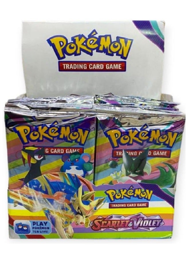 بوكيمون لعبة بطاقات لعب بوكيمون الجديدة لعام ٢٠٢٥ (٢٤ مجموعة) ألعاب بطاقات لعب رائعة (٢٤ مجموعة) - Image 1