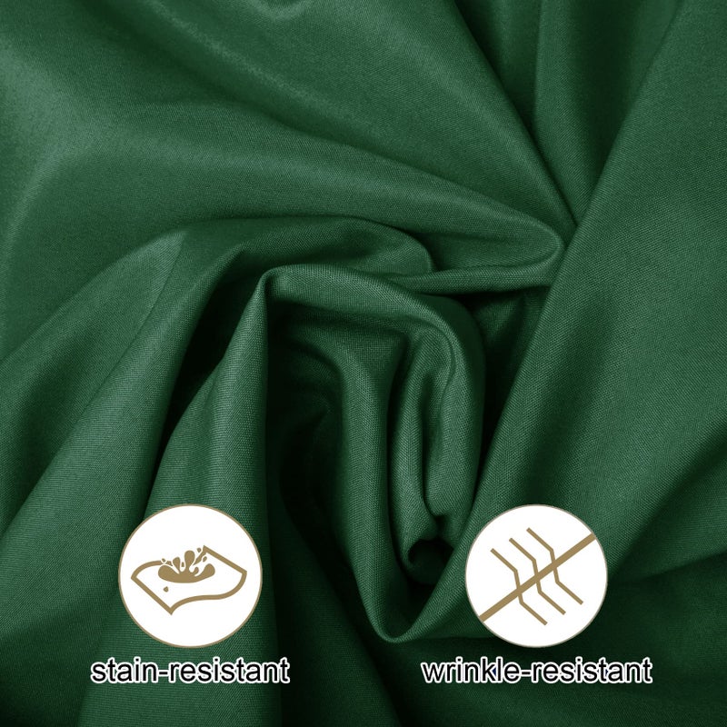 Ascoza 2pack 60x120 Inch Hunter Rectangular Tablecloth 6 Feet Table Cloth in Polyester Fabric for Wedding/Banquet/Restaurant/Parties - Image 3