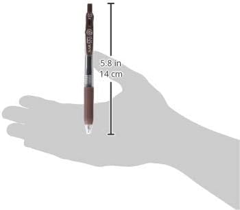 Zebra Technologies Zebra Sarasa Clip Pen 0.5mm, Brown (JJ15-E) - Image 2