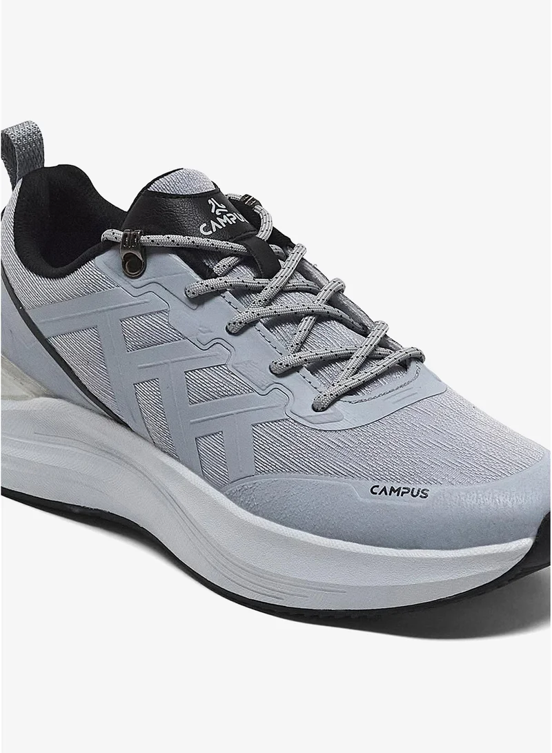 Campus Light Grey Men Trick Bubble Yoga Max Lace-Up Running Shoes-Light Grey for Men | Best Price UAE