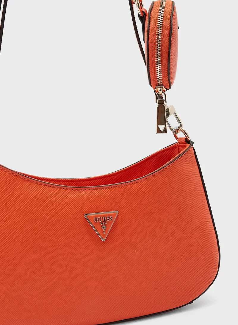 GUESS Alexie Top Zip Shoulder Bag