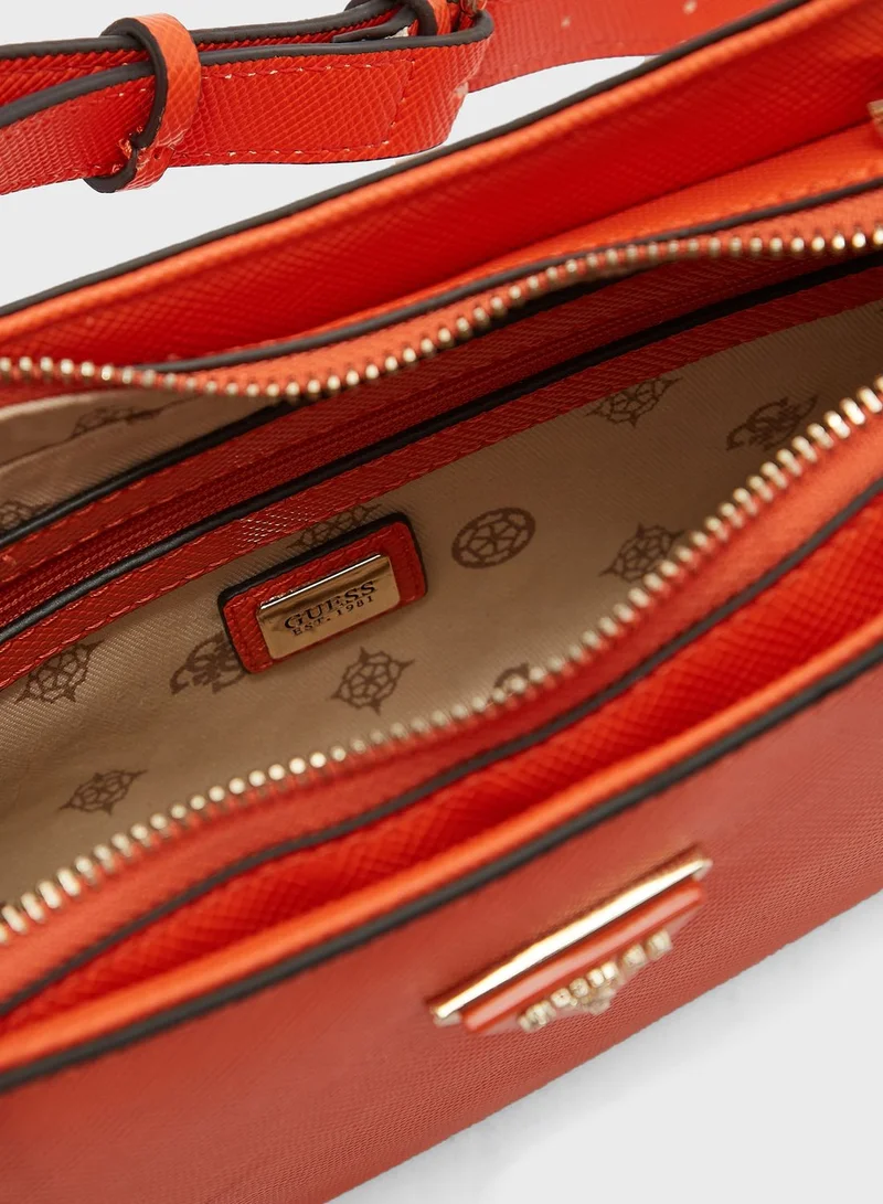 GUESS Alexie Top Zip Shoulder Bag