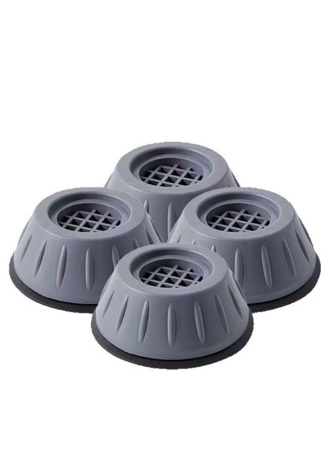 4Pcs Anti Vibration Pads for Washing Machine and Dryer Shock and Noise Cancelling Washing Machine Support Prevent Moving Shaking Walking Universal Size