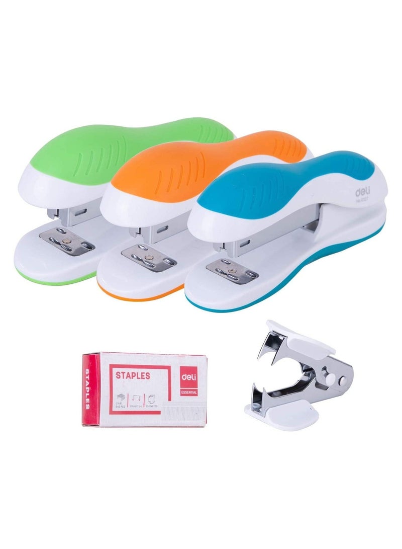 Deli 1-Piece Stapler With Pin Remover And A Pack Of Pins  - Image 4