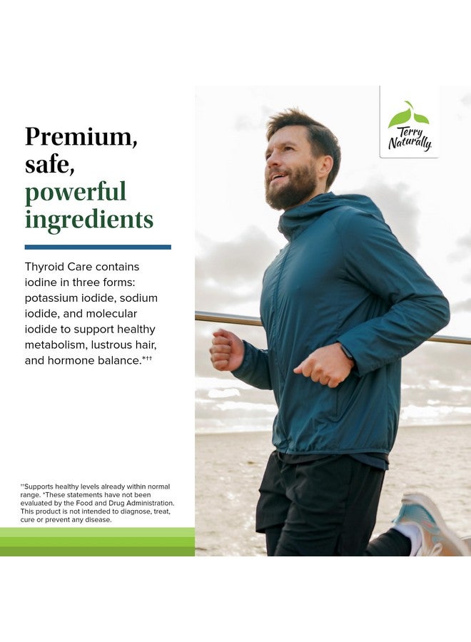 Terry Naturally Thyroid Care Plus - Supplement to Aid Thyroid - Dietary Supplement for Energy & Healthy Hair Support - Supplement with L-Tyrosine & Selenium - 60 Capsules - Image 5