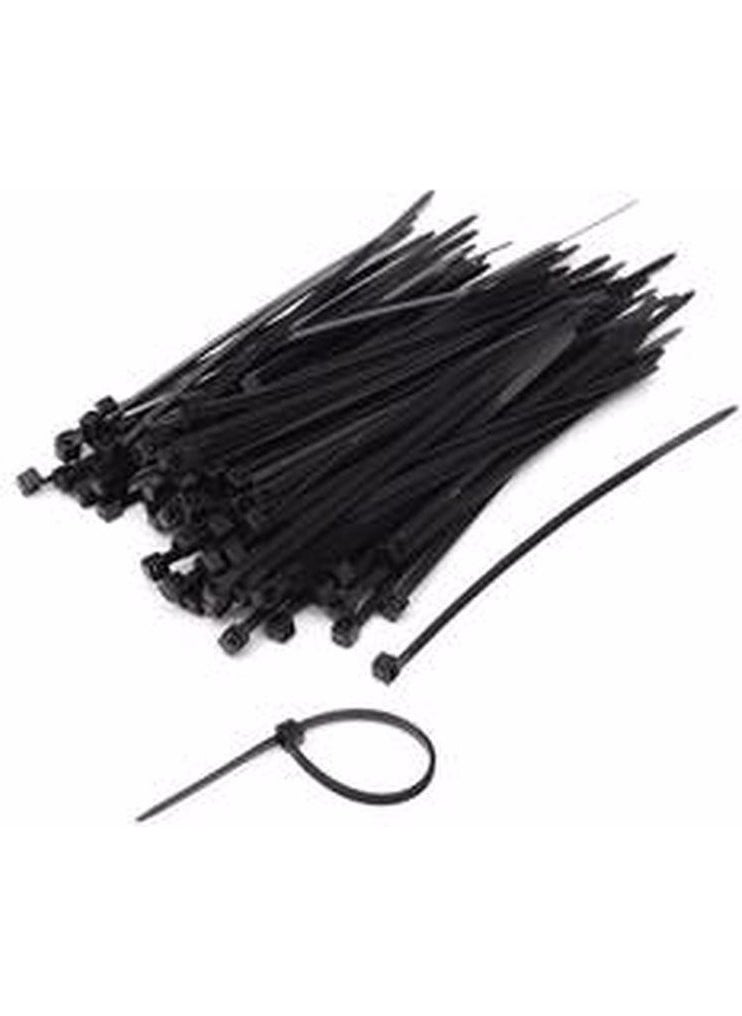 Made Cable Tie Black 3.6X370 mm 100 Pieces 