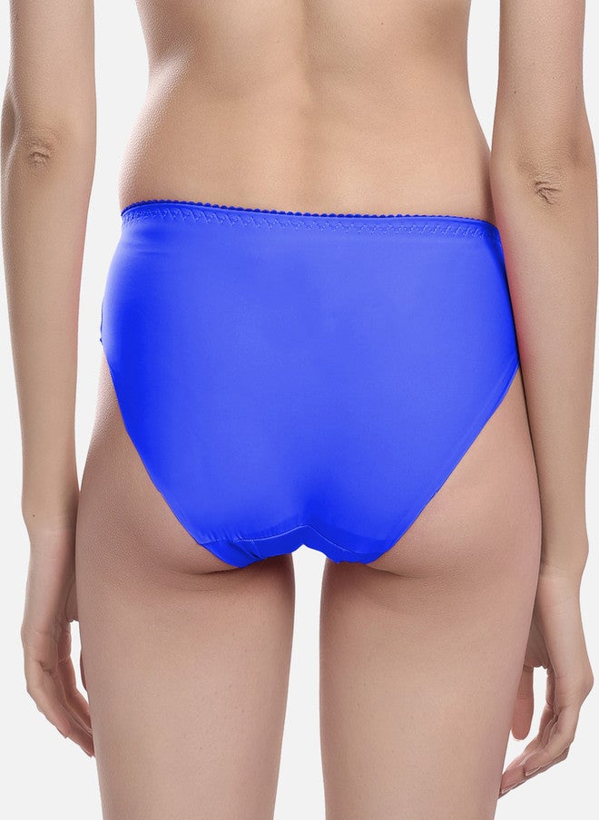 FIMS Women Seamless Hipster Brief in Blue - Image 5