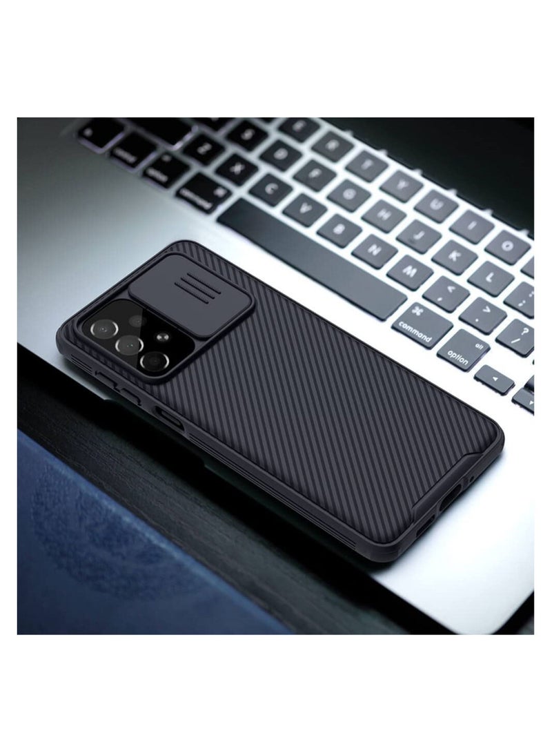 Nillkin CamShield Case Slim Cover with camera protection shield For Samsung Galaxy A73 5G Black - Image 2