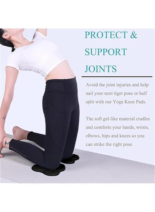 TRASSLE 2 pack Yoga Knee Pad, Extra Thick Elbows Wrist Hands Head Foam, Pilates Kneeling Pad for Yoga, Pilates, Home Gym  - Image 4
