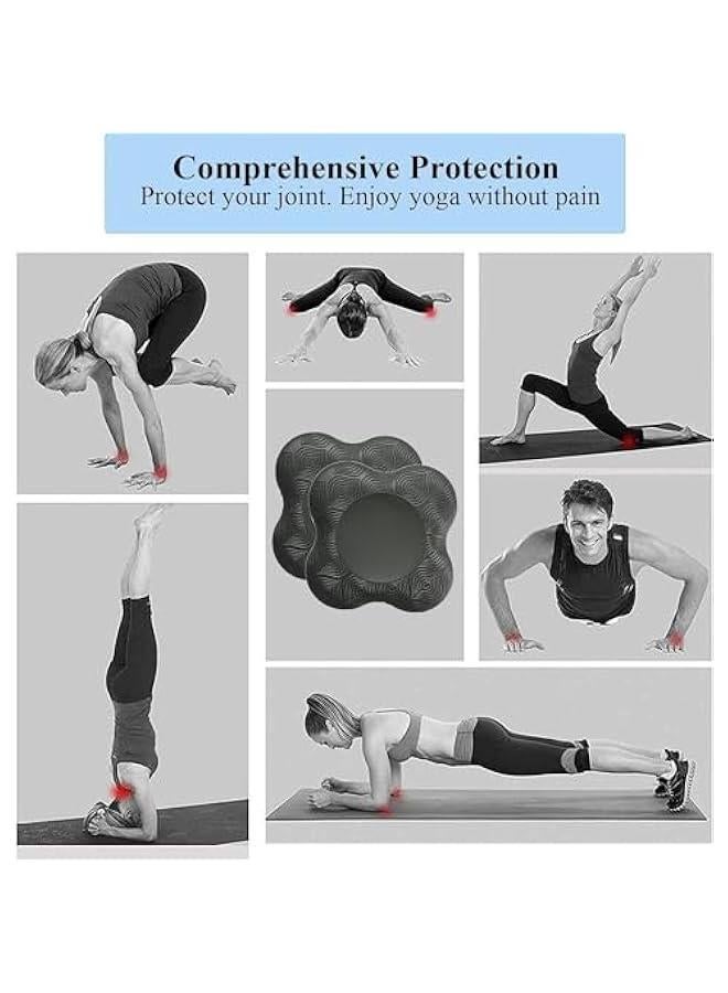 TRASSLE 2 pack Yoga Knee Pad, Extra Thick Elbows Wrist Hands Head Foam, Pilates Kneeling Pad for Yoga, Pilates, Home Gym  - Image 5