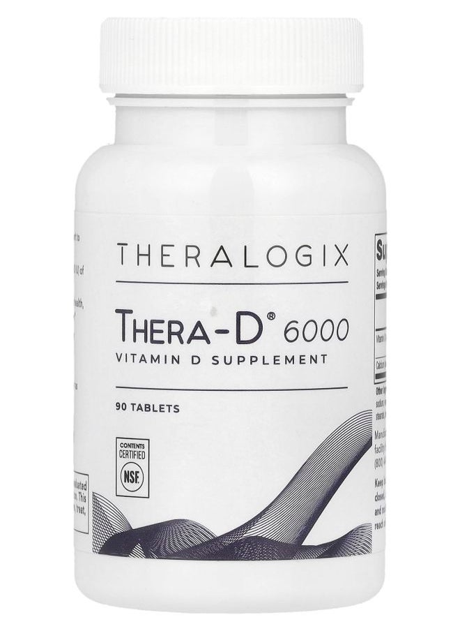 Theralogix TheraD 6000 90 Tablets 