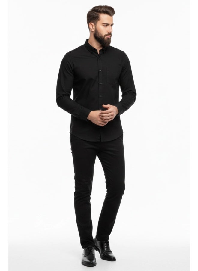 Dayton Oxford Stretch Shirt - Image 2