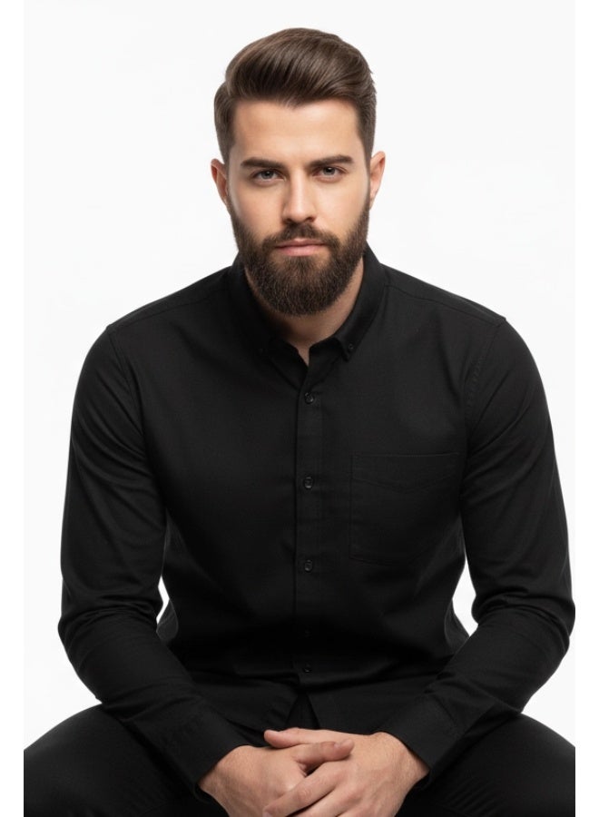 Dayton Oxford Stretch Shirt - Image 3