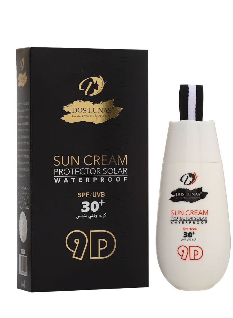 Dos Lunas Sun Cream 9D Protector Solar Waterproof 50 g - Image 1