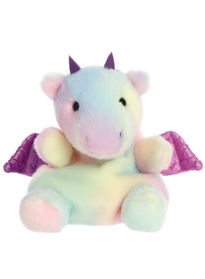 Aurora® Adorable Palm Pals™ Aster Dragon™ Stuffed Animal - Pocket-Sized Play - Collectable Fun - Rainbow 5 Inches - Image 1