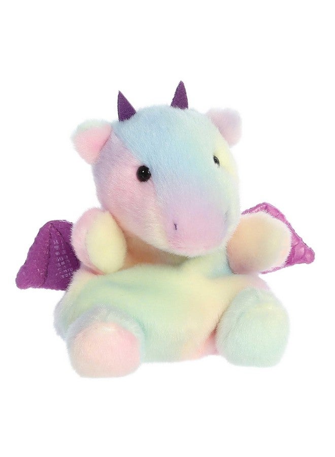Aurora® Adorable Palm Pals™ Aster Dragon™ Stuffed Animal - Pocket-Sized Play - Collectable Fun - Rainbow 5 Inches - Image 2