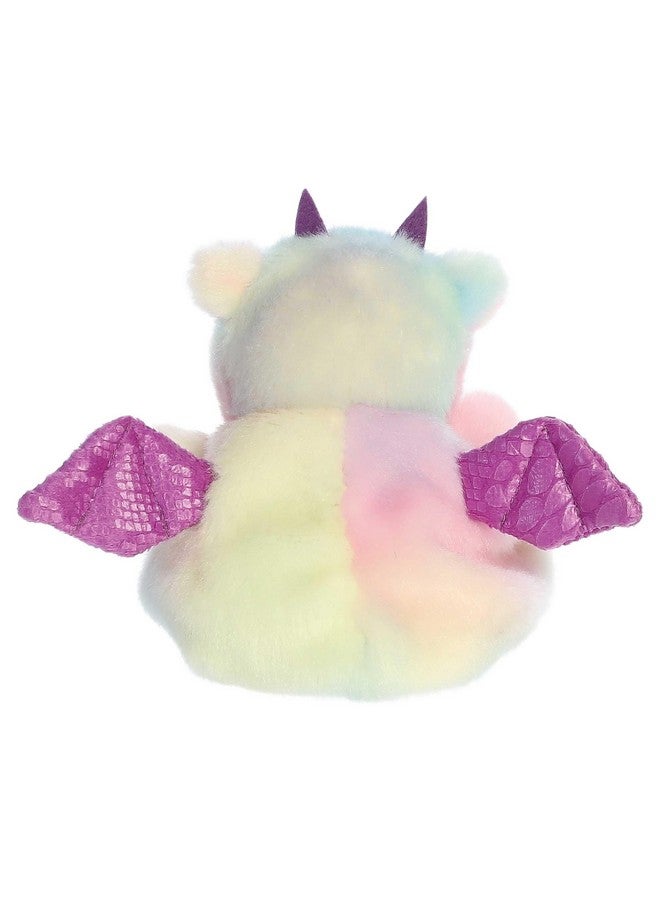 Aurora® Adorable Palm Pals™ Aster Dragon™ Stuffed Animal - Pocket-Sized Play - Collectable Fun - Rainbow 5 Inches - Image 4